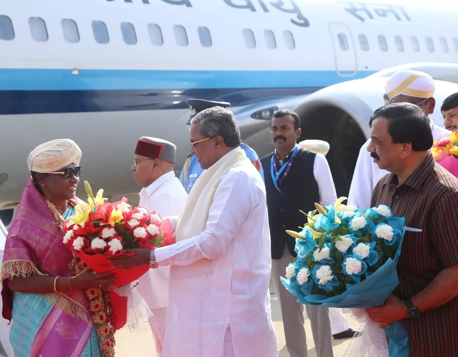ಬೆಂಗಳೂರಿಗೆ ಆಗಮಿಸಿದ ರಾಷ್ಟ್ರಪತಿ ದ್ರೌಪದಿ ಮುರ್ಮು