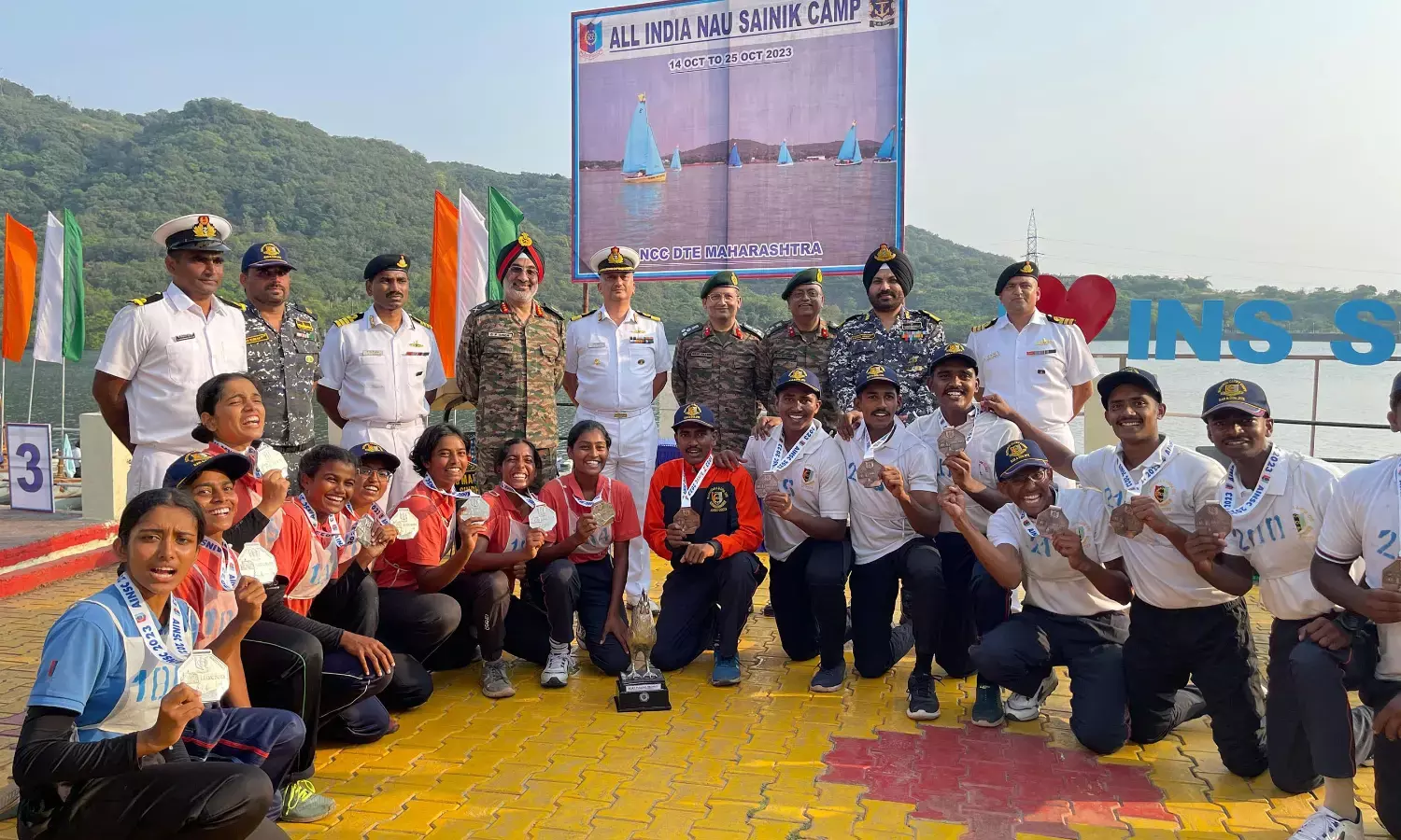 ಅಖಿಲ ಭಾರತ ನೌ ಸೈನಿಕ್ ಶಿಬಿರ: ಕರ್ನಾಟಕ-ಗೋವಾ ನೌಕಾದಳ ಸಮಗ್ರ ಚಾಂಪಿಯನ್