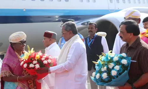 ಬೆಂಗಳೂರಿಗೆ ಆಗಮಿಸಿದ ರಾಷ್ಟ್ರಪತಿ ದ್ರೌಪದಿ ಮುರ್ಮು