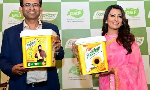 ‘ಫ್ರೀಡಂ ರಿಫೈನ್ಡ್ ಸನ್ ಫ್ಲವರ್ ಆಯಿಲ್’ನ 10 ಲೀ. ಬಹುಬಳಕೆಯ ಜಾರ್ ಬಿಡುಗಡೆ ಮಾಡಿದ ಜಿಇಎಫ್ ಇಂಡಿಯಾ