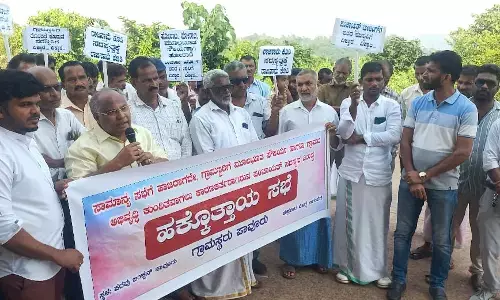 ಪಾವೂರು: ಗ್ರಾಪಂ ಸದಸ್ಯರ ವಿರುದ್ಧ ಹಕ್ಕೊತ್ತಾಯ ಸಭೆ
