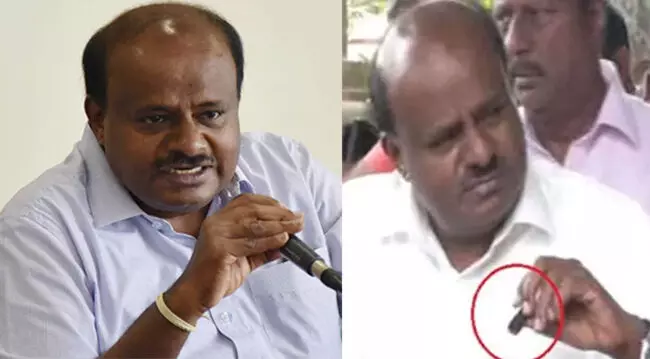 ಪೆನ್‍ಡ್ರೈವ್ ಬಿಡುಗಡೆಗೊಳಿಸದ ಎಚ್.ಡಿ.ಕುಮಾರಸ್ವಾಮಿ ವಿರುದ್ಧ ದೂರು ದಾಖಲು