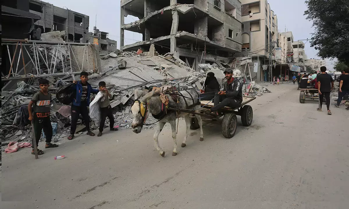 ಗಾಝಾದಲ್ಲಿ ದೂರಸಂಪರ್ಕ ಸ್ಥಗಿತವು ಸಾಮೂಹಿಕ ದೌರ್ಜನ್ಯ ಮುಚ್ಚಿಹಾಕಬಹುದು: ಮಾನವ ಹಕ್ಕುಗಳ ನಿಗಾ ಸಂಸ್ಥೆ