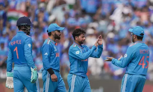 ಆರಂಭಿಕ ಆಘಾತದ ಹೊರತಾಗಿಯೂ ಚೇತರಿಸಿಕೊಂಡ ಭಾರತ