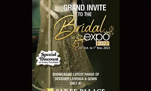 ಸಾರಿ ಪ್ಯಾಲೇಸ್‌ ನಲ್ಲಿ ನ.1ರವರೆಗೆ ವಿಶೇಷ ರಿಯಾಯಿತಿ