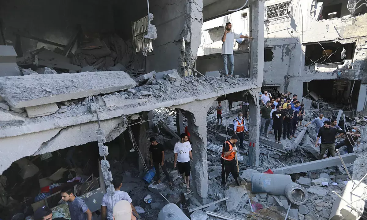 ಗಾಝಾದ ಮೇಲಿನ ಆಕ್ರಮಣ ತೀವ್ರಗೊಳಿಸಿದ ಇಸ್ರೇಲ್