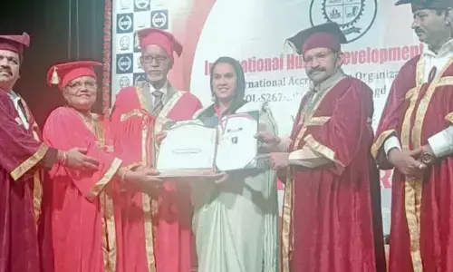 ಕಾರ್ಕಳ : ಸಾಧನಾ ಆಶ್ರೀತ್‌ಗೆ ರಾಷ್ಟ್ರೀಯ ರತ್ನ ಪ್ರಶಸ್ತಿ ಪ್ರದಾನ