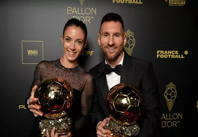 ಎಂಟನೇ ಬಾರಿ ಪ್ರತಿಷ್ಠಿತ ಬ್ಯಾಲನ್ ಡಿʼಒರ್ ಪ್ರಶಸ್ತಿಗೆ ಭಾಜನರಾದ ಲಿಯೊನೆಲ್ ಮೆಸ್ಸಿ