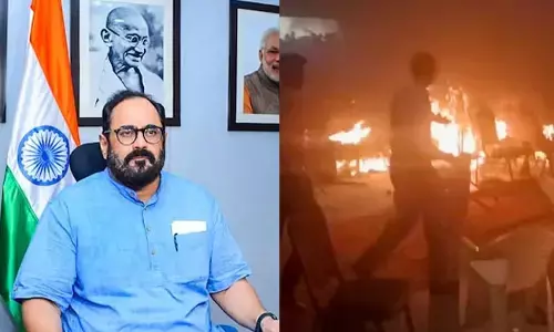 ಕೇರಳ ಸ್ಫೋಟದ ಕುರಿತು ಪ್ರಚೋದನಕಾರಿ ಹೇಳಿಕೆ: ಕೇಂದ್ರ ಸಚಿವ ರಾಜೀವ್ ಚಂದ್ರಶೇಖರ್ ವಿರುದ್ಧ ಪ್ರಕರಣ ದಾಖಲು