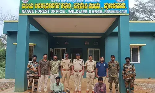 ಜಿಂಕೆ ಮಾಂಸ ಹೊಂದಿದ ಆರೋಪ; ಇಬ್ಬರ ಬಂಧನ