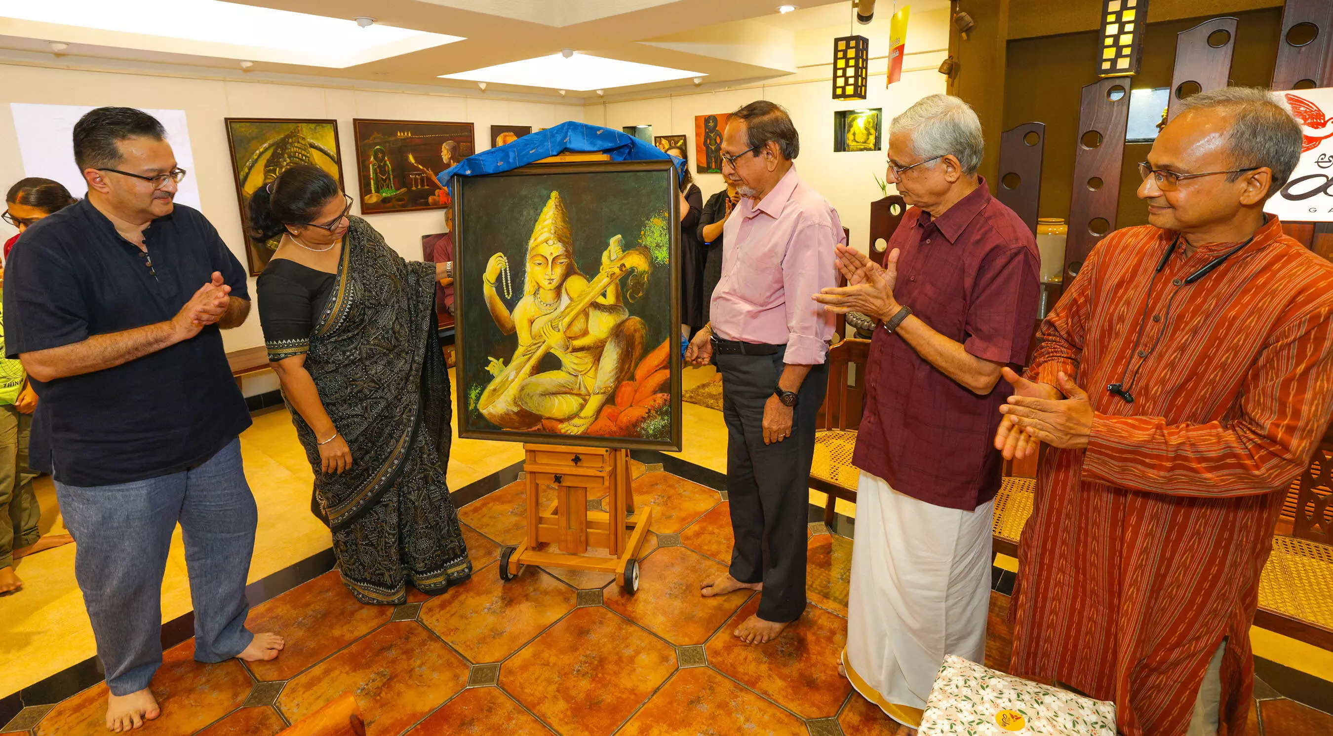 ವಸಂತಕಲಾ ಚಿತ್ರಕಲಾ ಪ್ರದರ್ಶನ ಉದ್ಘಾಟನೆ ವಸಂತಕಲಾ ಚಿತ್ರಕಲಾ ಪ್ರದರ್ಶನ ಉದ್ಘಾಟನೆ