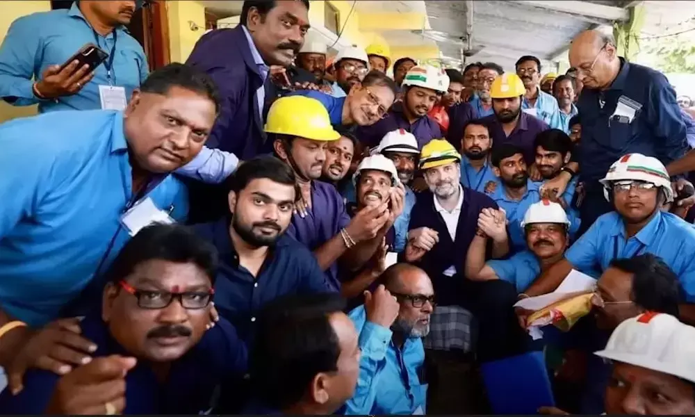 ಕಲ್ಲಿದ್ದಲು ಗಣಿ ಕಾರ್ಮಿಕರೊಂದಿಗೆ ಸಂವಾದದ ವೀಡಿಯೊ ಹಂಚಿಕೊಂಡ ರಾಹುಲ್ ಗಾಂಧಿ