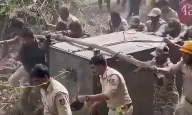 ಬೆಂಗಳೂರು: ಬೊಮ್ಮನಹಳ್ಳಿ ಪ್ರದೇಶದಲ್ಲಿ ಆತಂಕ ಮೂಡಿಸಿದ್ದ ಚಿರತೆ ಕೊನೆಗೂ ಸೆರೆ