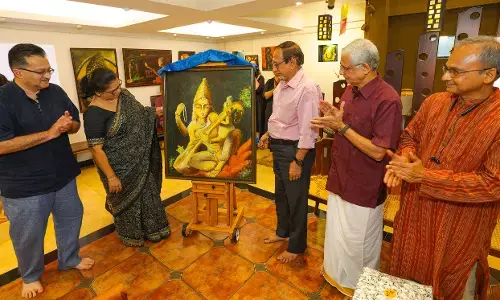 ವಸಂತಕಲಾ ಚಿತ್ರಕಲಾ ಪ್ರದರ್ಶನ ಉದ್ಘಾಟನೆ