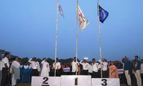 ಉಡುಪಿ: ಶಾಲಾ ಬಾಲಕ-ಬಾಲಕಿಯರ ರಾಜ್ಯ ಮಟ್ಟದ ಕ್ರೀಡಾಕೂಟಕ್ಕೆ ಚಾಲನೆ