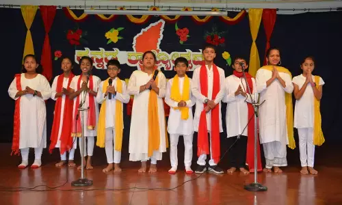 ಸೈಂಟ್ ತೆರೆಸಾ ಸ್ಕೂಲ್‌ನಲ್ಲಿ ಕನ್ನಡ ರಾಜ್ಯೋತ್ಸವ
