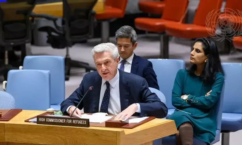 ಇಸ್ರೇಲ್-ಹಮಾಸ್‌ ಸಂಘರ್ಷಕ್ಕೆ ಪರಿಹಾರ ದೊರಕದೆ ಜಗತ್ತಿನಲ್ಲಿ ಶಾಂತಿ ನೆಲೆಸದು: ವಿಶ್ವಸಂಸ್ಥೆಯ ನಿರಾಶ್ರಿತರ ಘಟಕದ ಹೈಕಮಿಷನರ್