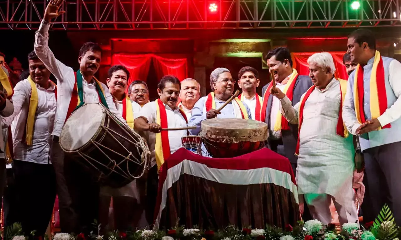 ವಿಜಯನಗರ ಅರಸರ ಕಾಲದ ವೈಭವ ಮರಳಿಸುವುದು ನಮ್ಮ ಆದ್ಯತೆ: ಹಂಪಿಯಲ್ಲಿ  ಮುಖ್ಯಮಂತ್ರಿ ಸಿದ್ದರಾಮಯ್ಯ