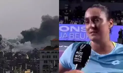 ಗಾಝಾದಲ್ಲಿ ಪ್ರತಿ ದಿನ ಮಕ್ಕಳು ಸಾಯುತ್ತಿರುವುದನ್ನು ನೋಡಲು ಸಾಧ್ಯವಿಲ್ಲ: ಕಣ್ಣೀರಿಟ್ಟ ಟೆನಿಸ್ ತಾರೆ ಅನಸ್ ಜಾಬಿರ್