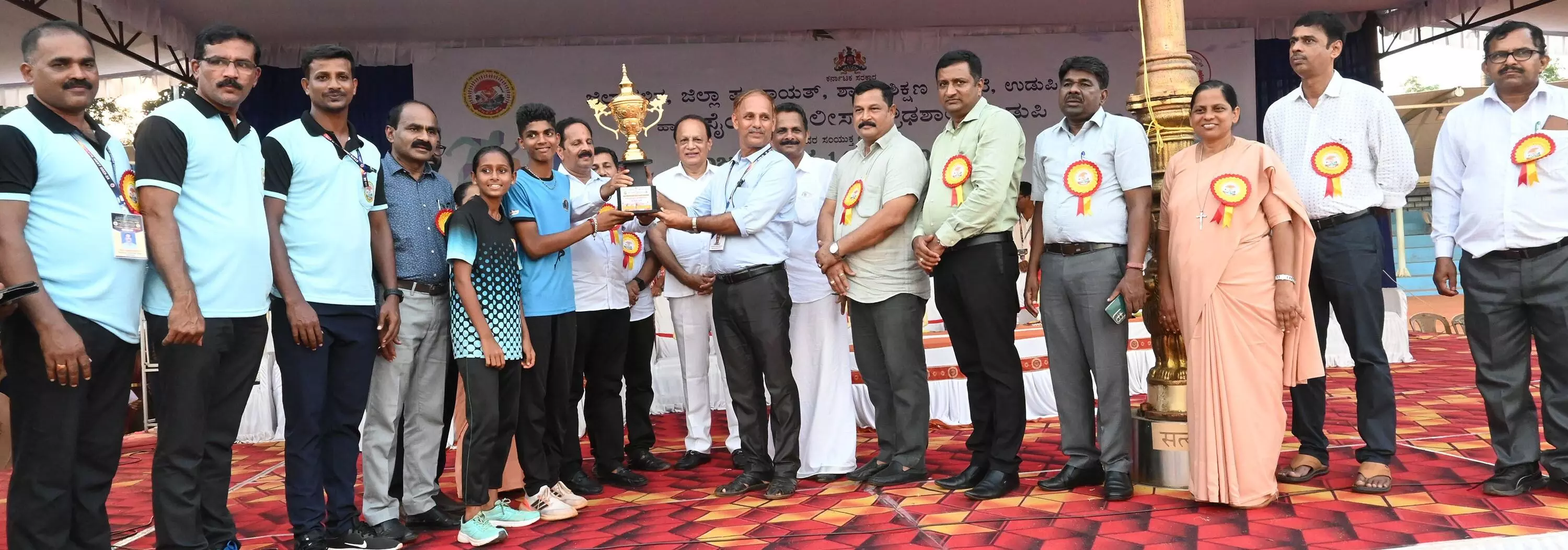 14 ವರ್ಷದೊಳಗಿನವರ ರಾಜ್ಯಮಟ್ಟದ ಶಾಲಾ ಕ್ರೀಡಾಕೂಟ: ದಕ್ಷಿಣ ಕನ್ನಡ ಜಿಲ್ಲಾ ತಂಡ ಸಮಗ್ರ ಚಾಂಪಿಯನ್