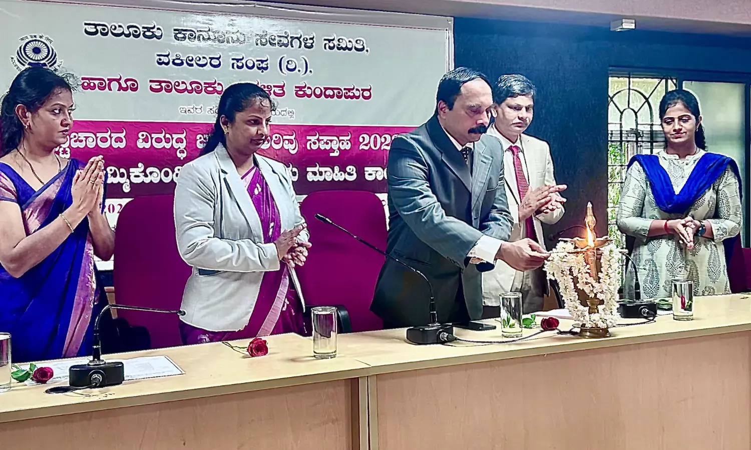 ಎಲ್ಲರೂ ಒಟ್ಟಾಗಿ ಭ್ರಷ್ಟಾಚಾರದ ಪಿಡುಗನ್ನು ನಿರ್ಮೂಲನ ಮಾಡೋಣ: ನ್ಯಾ.ಅಬ್ದುಲ್ ರಹೀಮ್