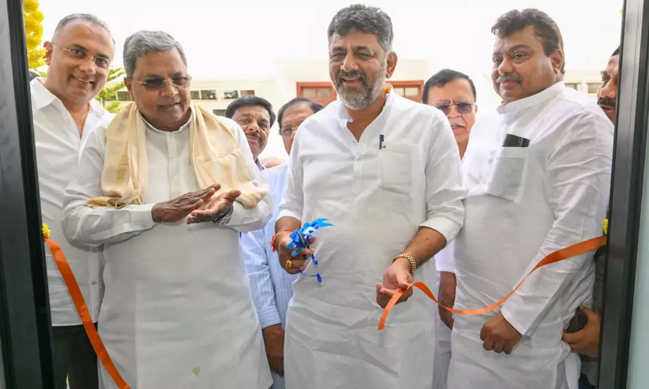 ಸಿಎಂ ನಿವಾಸದ ಸಭಾಂಗಣ ಉದ್ಘಾಟಿಸಿದ ಡಿಸಿಎಂ