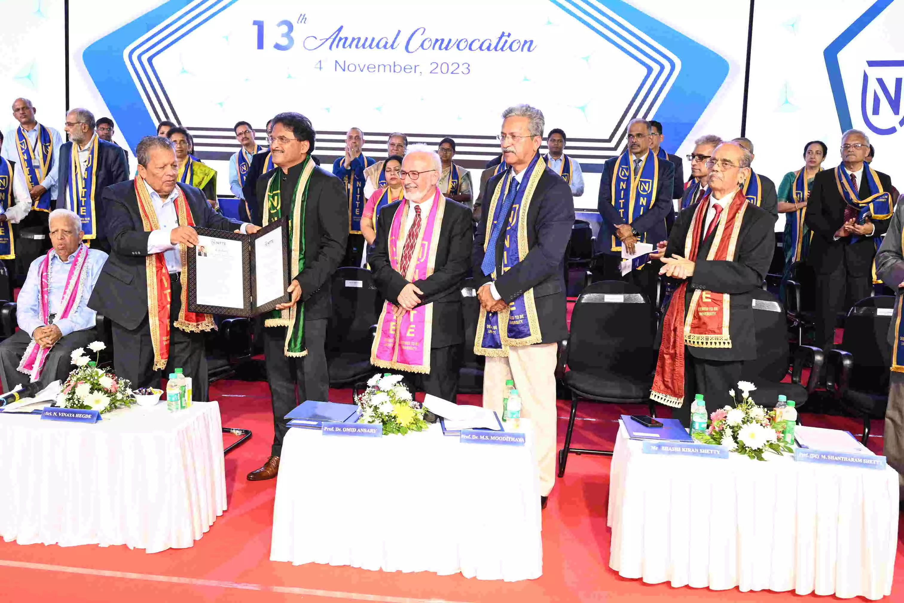 ದೇರಳಕಟ್ಟೆ: ನಿಟ್ಟೆ ಪರಿಗಣಿತ ವಿವಿಯ 13ನೇ ಘಟಿಕೋತ್ಸವ ದೇರಳಕಟ್ಟೆ: ನಿಟ್ಟೆ ಪರಿಗಣಿತ ವಿವಿಯ 13ನೇ ಘಟಿಕೋತ್ಸವ