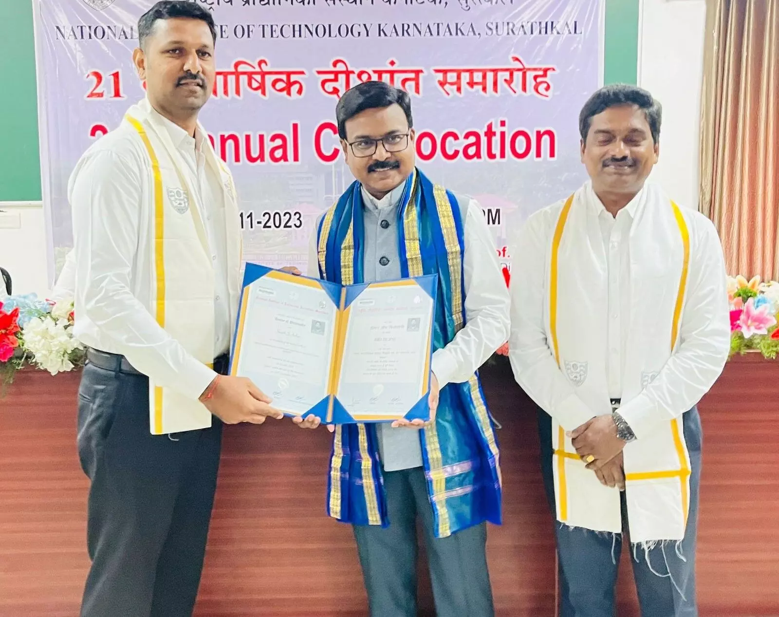 ಮಂಗಳೂರು: ಸಂಜಿತ್ ಎಸ್.ಅಂಚನ್ಗೆ ಡಾಕ್ಟರೇಟ್ ಮಂಗಳೂರು: ಸಂಜಿತ್ ಎಸ್.ಅಂಚನ್ಗೆ ಡಾಕ್ಟರೇಟ್