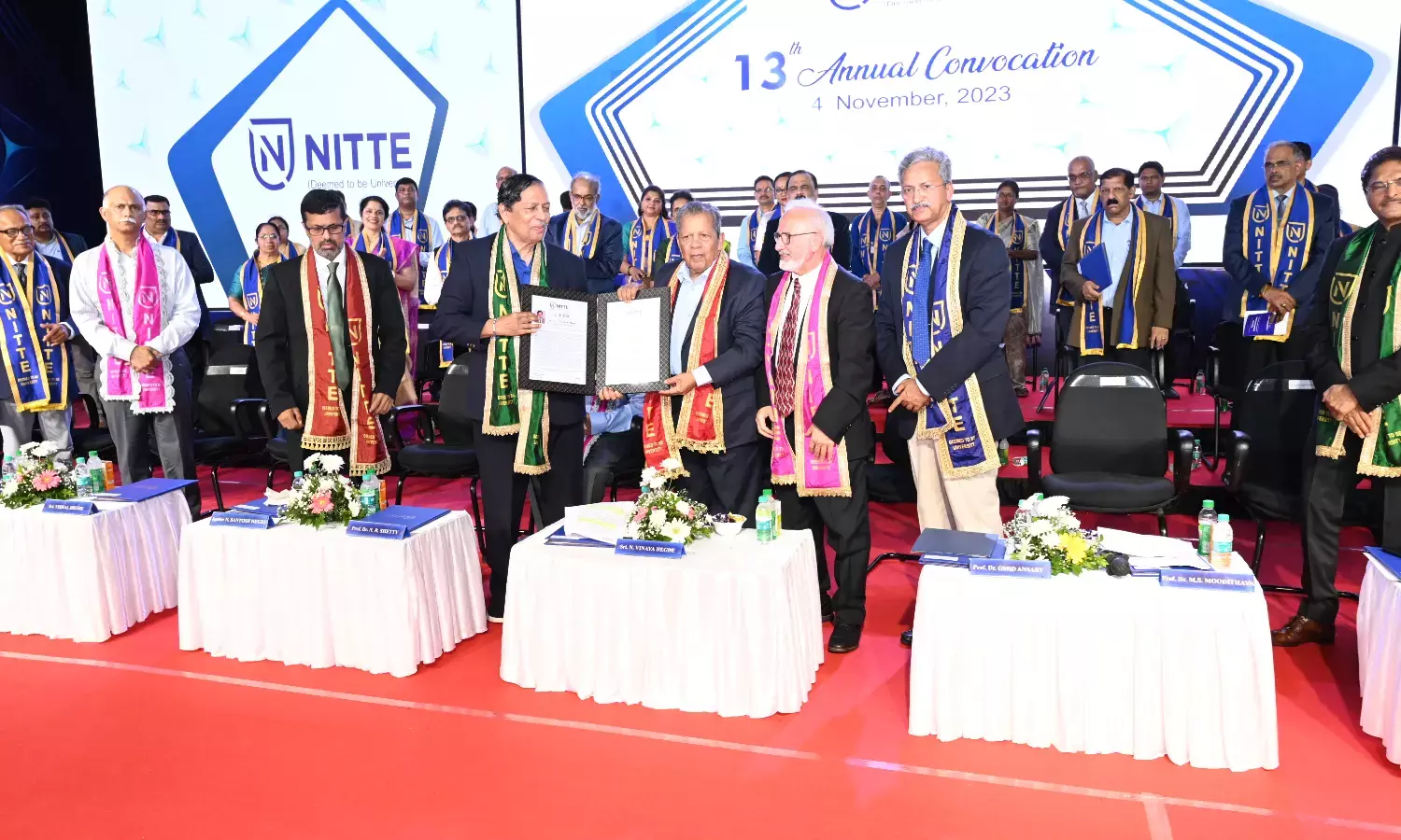 ದೇರಳಕಟ್ಟೆ: ನಿಟ್ಟೆ ಪರಿಗಣಿತ ವಿವಿಯ 13ನೇ ಘಟಿಕೋತ್ಸವ