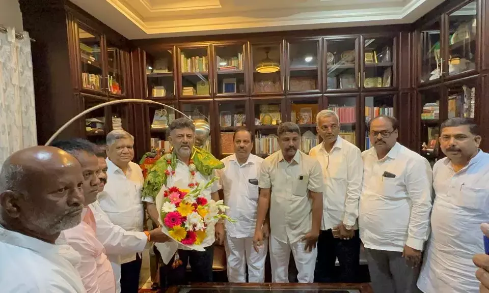 ಬಿಜೆಪಿ ತೊರೆದು ಕಾಂಗ್ರೆಸ್ ಸೇರಿದ ಬಿಎಸ್ ವೈ ಸಂಬಂಧಿ ಚಿಕ್ಕನಗೌಡರ್