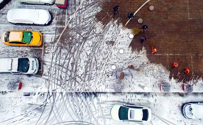 ಚೀನಾ: ತೀವ್ರ ಹಿಮಪಾತ ಚೀನಾ: ತೀವ್ರ ಹಿಮಪಾತ