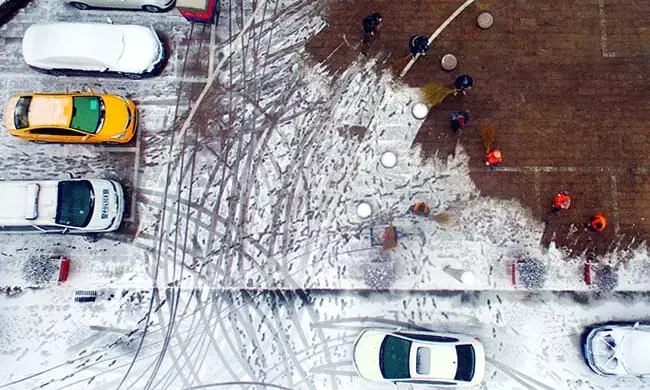 ಚೀನಾ: ತೀವ್ರ ಹಿಮಪಾತ