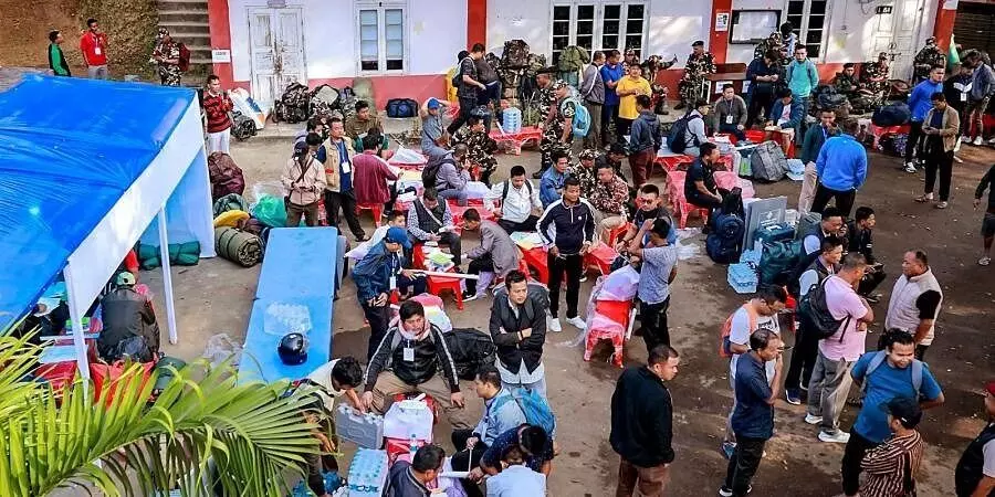 ಮಿಜೋರಾಂ: ವಿಧಾನಸಭಾ ಚುನಾವಣೆ; ಮತದಾನ ಆರಂಭ ಮಿಜೋರಾಂ: ವಿಧಾನಸಭಾ ಚುನಾವಣೆ; ಮತದಾನ ಆರಂಭ