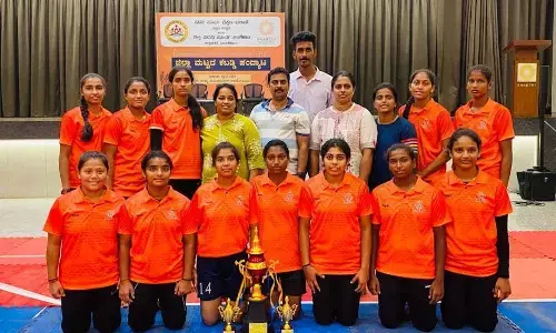 ಮೂಡುಬಿದಿರೆ:  ಪದವಿಪೂರ್ವ ಕಾಲೇಜುಗಳ ಜಿಲ್ಲಾ ಮಟ್ಟದ ಕಬಡ್ಡಿ ಪಂದ್ಯಾಟ: ಆಳ್ವಾಸ್ ಬಾಲಕಿಯರಿಗೆ ಪ್ರಶಸ್ತಿ