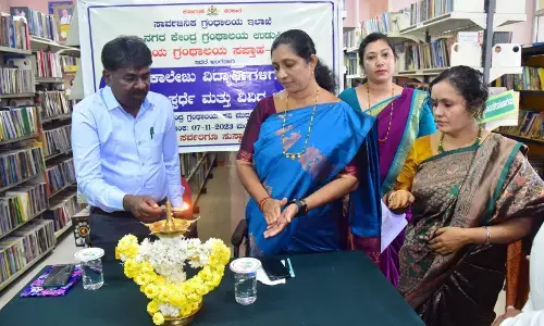 ಮೊಬೈಲ್ ಕಡಿಮೆ ಬಳಸಿ, ಗ್ರಂಥಾಲಯದಲ್ಲಿ ಸಮಯ ವ್ಯಯಿಸಿ: ರಾಯಪ್ಪ