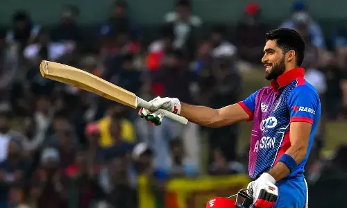 ವಿಶ್ವಕಪ್‌ನಲ್ಲಿ ಶತಕ ಸಿಡಿಸಿದ ಅಫ್ಘಾನಿಸ್ತಾನದ ಮೊದಲ ಆಟಗಾರ ಇಬ್ರಾಹೀಂ ಝದ್ರಾನ್