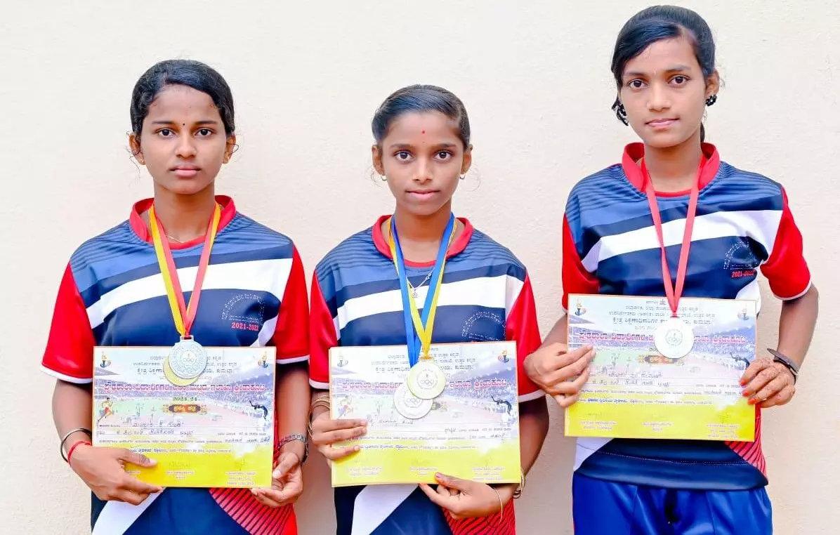 ತೆಂಗಿನಗುಂಡಿ: ಸರಕಾರಿ ಪ್ರೌಢಶಾಲೆ ವಿದ್ಯಾರ್ಥಿಗಳು ರಾಜ್ಯಮಟ್ಟಕ್ಕೆ ಆಯ್ಕೆ ತೆಂಗಿನಗುಂಡಿ: ಸರಕಾರಿ ಪ್ರೌಢಶಾಲೆ ವಿದ್ಯಾರ್ಥಿಗಳು ರಾಜ್ಯಮಟ್ಟಕ್ಕೆ ಆಯ್ಕೆ