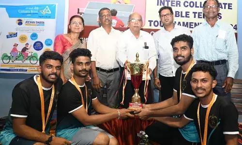 ಮಂಗಳೂರು ವಿವಿ ಮಟ್ಟದ ಟೇಬಲ್ ಟೆನ್ನಿಸ್ ಪಂದ್ಯಾಟ: ಎಂಜಿಎಂಗೆ ಪ್ರಶಸ್ತಿ