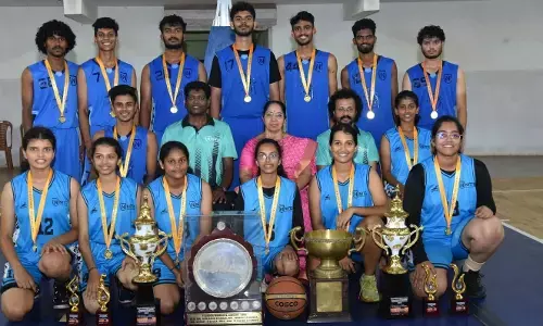 ಮಂಗಳೂರು ವಿಶ್ವವಿದ್ಯಾಲಯ ಮಟ್ಟದ ಬಾಸ್ಕೆಟ್ ಬಾಲ್: ನಿಟ್ಟೆ ಕಾಲೇಜಿಗೆ ಅವಳಿ ಪ್ರಶಸ್ತಿ