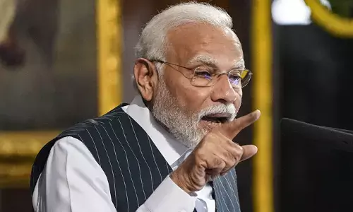 ಅಂಬೇಡ್ಕರ್ ಅವರಿಗೆ ದಶಕಗಳ ಕಾಲ ‘ಭಾರತ ರತ್ನ’ ನೀಡಲು ಕಾಂಗ್ರೆಸ್ ನಿರಾಕರಿಸಿತ್ತು: ಪ್ರಧಾನಿ ಮೋದಿ