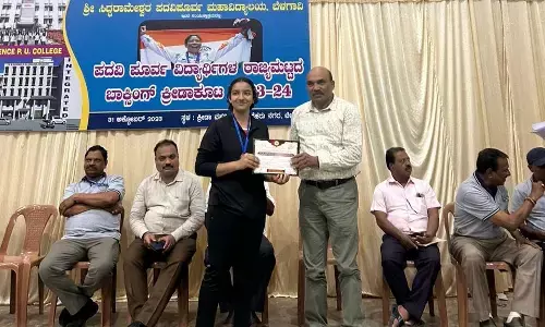 ರಾಜ್ಯ ಮಟ್ಟದ ಬಾಕ್ಸಿಂಗ್ ಚಾಂಪಿಯನ್ ಶಿಪ್‌: ಶಕ್ತಿ ಕಾಲೇಜಿನ ಶಾರ್ವಿ ಶೆಟ್ಟಿಗೆ ಚಿನ್ನದ ಪದಕ