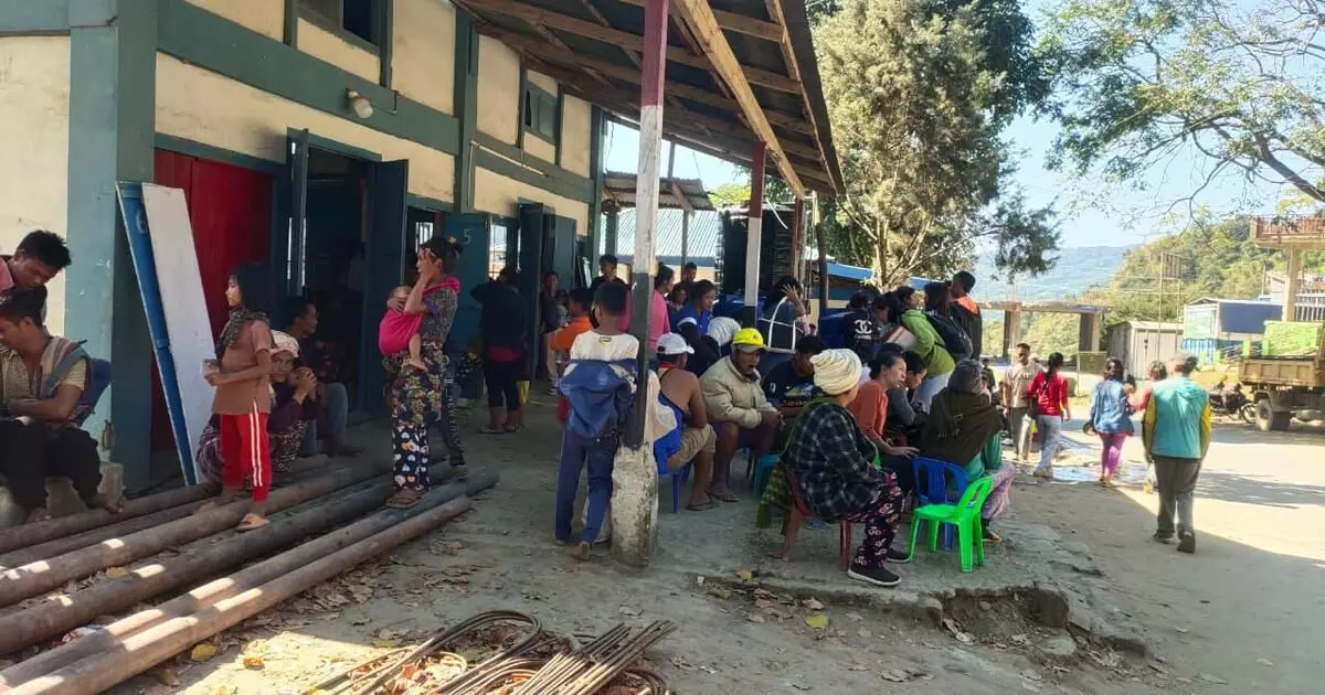 ಮಿಜೋರಾಂ ಗಡಿ ಬಳಿ ಮ್ಯಾನ್ಮಾರ್ ಸೇನೆ-ಉಗ್ರರ ನಡುವೆ ಗುಂಡಿನ ಚಕಮಕಿ; 21 ನಾಗರಿಕರಿಗೆ ಗಾಯ