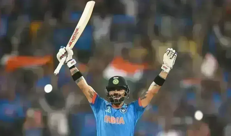 ಅರ್ಧ ಶತಕದಲ್ಲಿ ಸಚಿನ್ ದಾಖಲೆಯನ್ನು ಸರಿಗಟ್ಟಿದ ಕೊಹ್ಲಿ