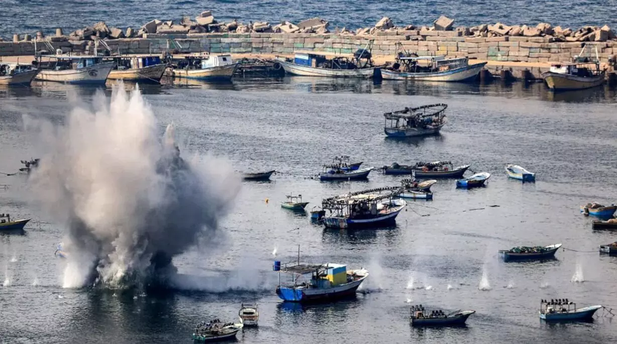 ಗಾಝಾದ ಪ್ರಮುಖ ಬಂದರು ವಶಕ್ಕೆ ಪಡೆದ ಇಸ್ರೇಲ್ ಗಾಝಾದ ಪ್ರಮುಖ ಬಂದರು ವಶಕ್ಕೆ ಪಡೆದ ಇಸ್ರೇಲ್