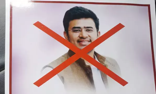 ಬಿಜೆಪಿ ಸಂಸದ ತೇಜಸ್ವಿ ಸೂರ್ಯ ವಿರುದ್ಧ ಚಾಲಕರ ಆಕ್ರೋಶ; ಪೋಸ್ಟರ್ ಅಭಿಯಾನ ಆರಂಭ