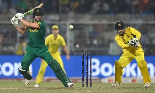 ದಕ್ಷಿಣ ಆಫ್ರಿಕಾವನ್ನು ಕಾಪಾಡಿದ ಮಿಲ್ಲರ್‌ ಶತಕ, ಆಸೀಸ್‌ಗೆ 213 ರನ್‌ ಗುರಿ