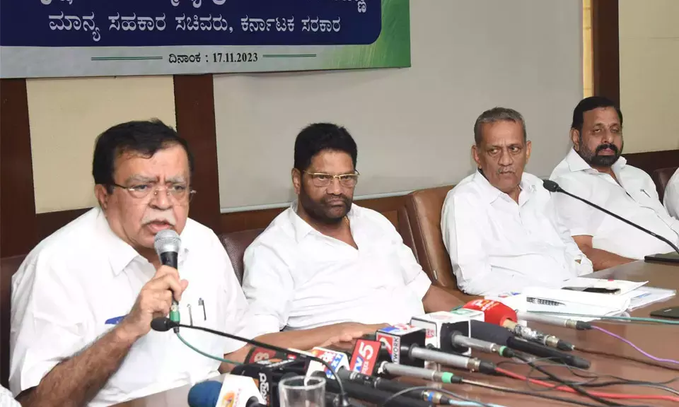 ಸಹಕಾರ ಸಂಘ ಮತ್ತು ಹಾಲು ಉತ್ಪಾದಕರ ಸಹಕಾರ ಸಂಘದ ಸಿಬ್ಬಂದಿಗಳಿಗೆ ನೂತನ ಸೇವಾ ಭದ್ರತೆಯ ನಿಯಮ: ಸಚಿವ ಕೆ.ಎನ್. ರಾಜಣ್ಣ