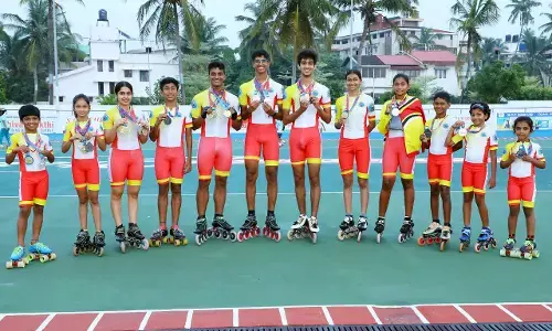 ರಾಜ್ಯಮಟ್ಟದ ಸ್ಪೀಡ್ ಸ್ಕೇಟಿಂಗ್ ಟ್ರಯಲ್ಸ್: ದ.ಕ ಜಿಲ್ಲೆಗೆ 17 ಚಿನ್ನ, 16 ಬೆಳ್ಳಿ, 25 ಕಂಚಿನ ಪದಕ