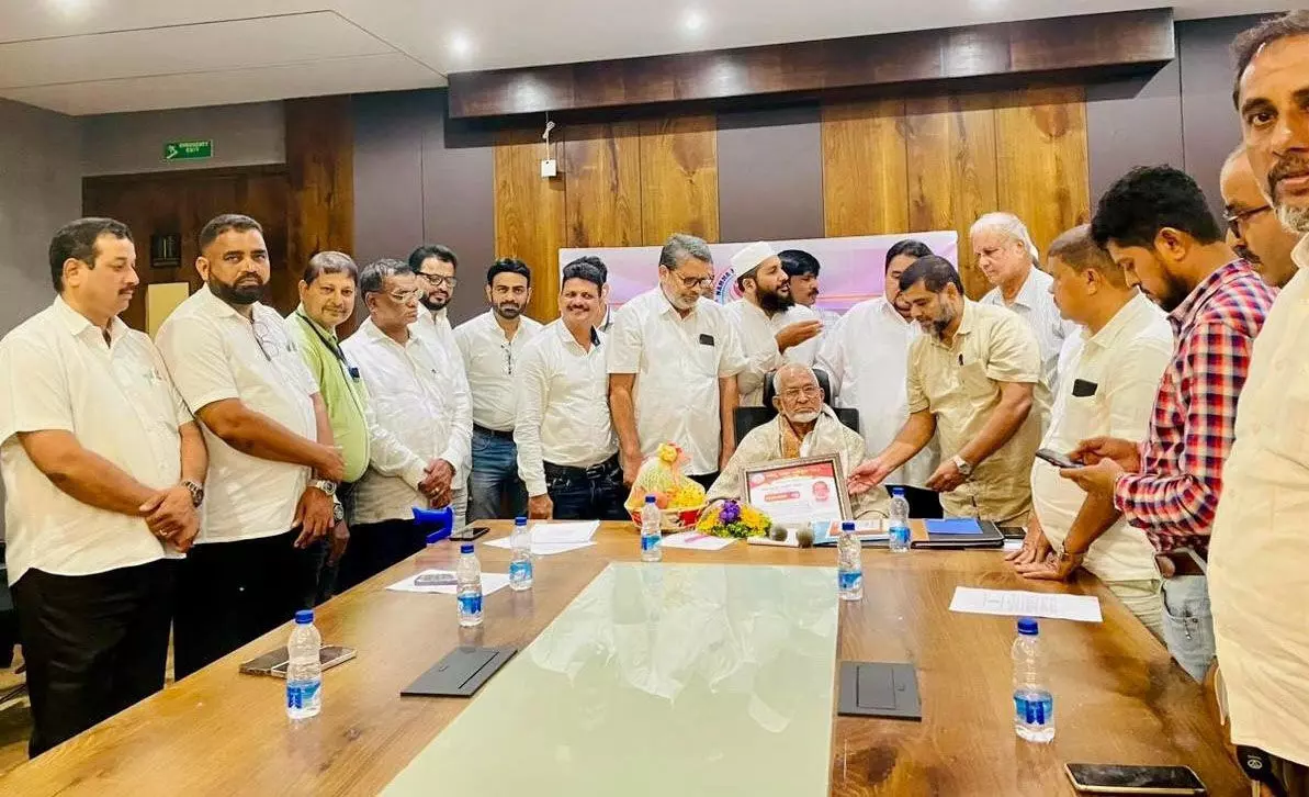 ರಾಜ್ಯೋತ್ಸವ ಪ್ರಶಸ್ತಿ ಪುರಸ್ಕೃತ ಹಾಜಿ ಅಬ್ದುಲ್ಲಾ ಪರ್ಕಳ ಅವರಿಗೆ ಸನ್ಮಾನ