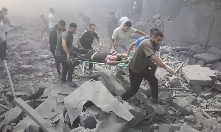 ಗಾಝಾ ನಿರಾಶ್ರಿತರ ಶಿಬಿರದ ಮೇಲೆ ಇಸ್ರೇಲ್ ದಾಳಿ